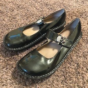 Alegria Paloma Mary Jane with Skulls - Size 42